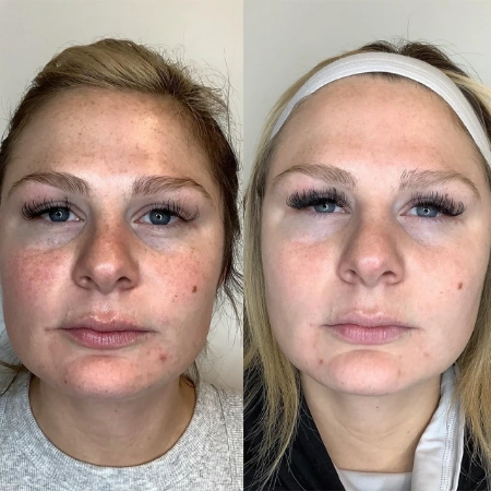 bbl before and after photo by monroe medspa in rochester ny